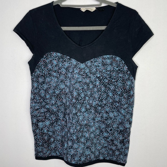 Skunkfunk Belania artsy abstract cap sleeve top - Picture 3 of 9